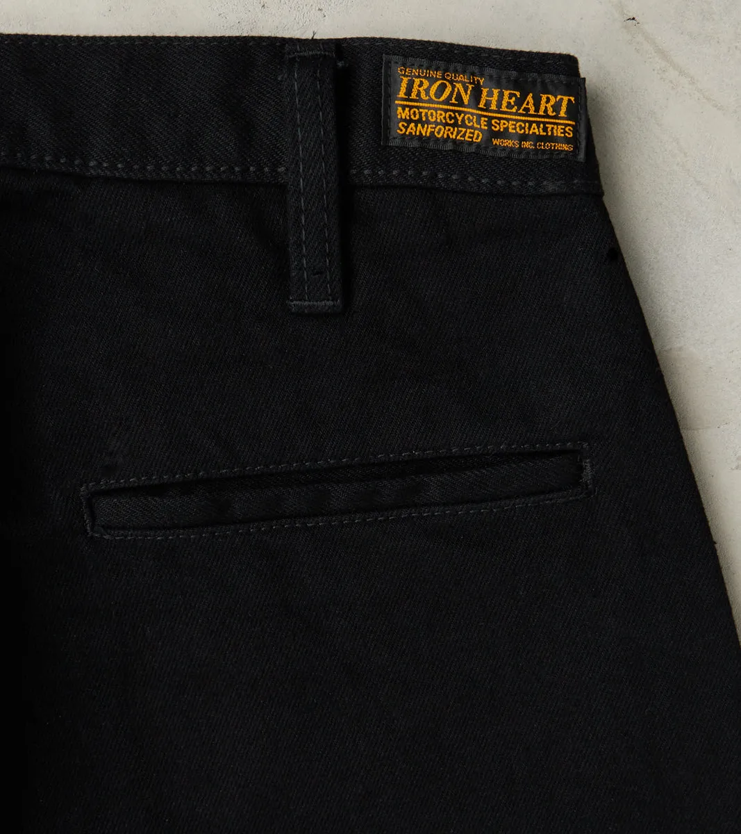 502DR-BB Serviceman - Classic Tapered Cargo - 14oz Black x Black