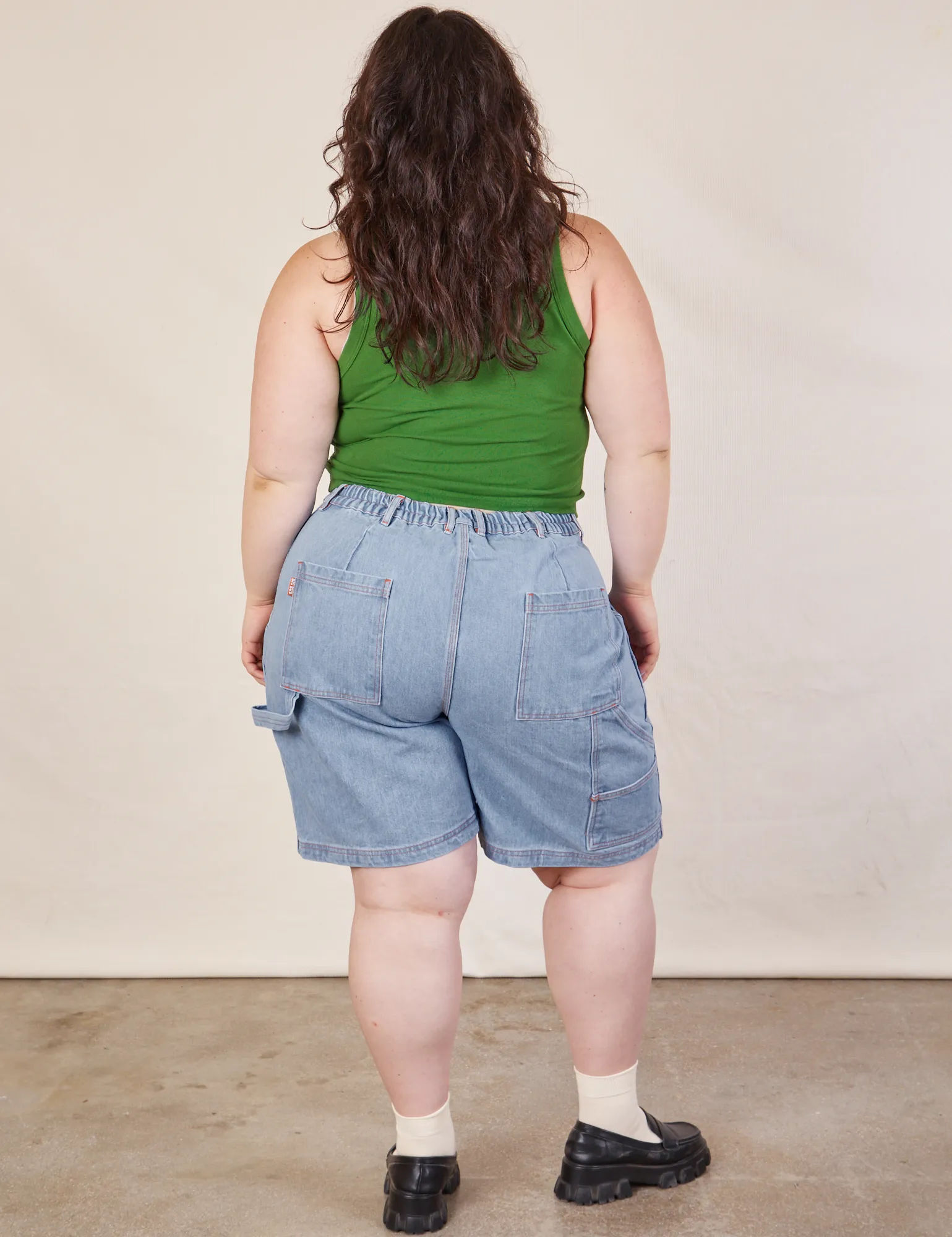 Carpenter Shorts - Light Wash