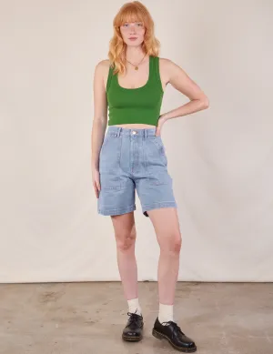 Carpenter Shorts - Light Wash