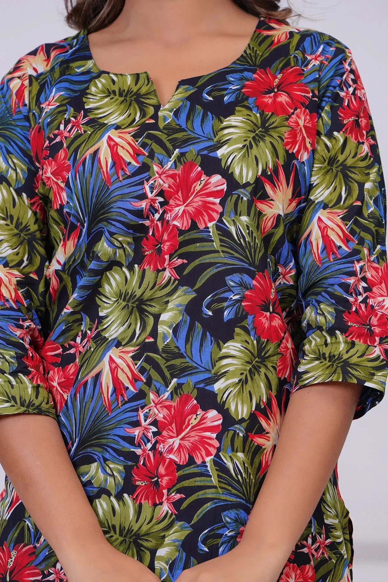 Dark Floral Co-Ord Set
