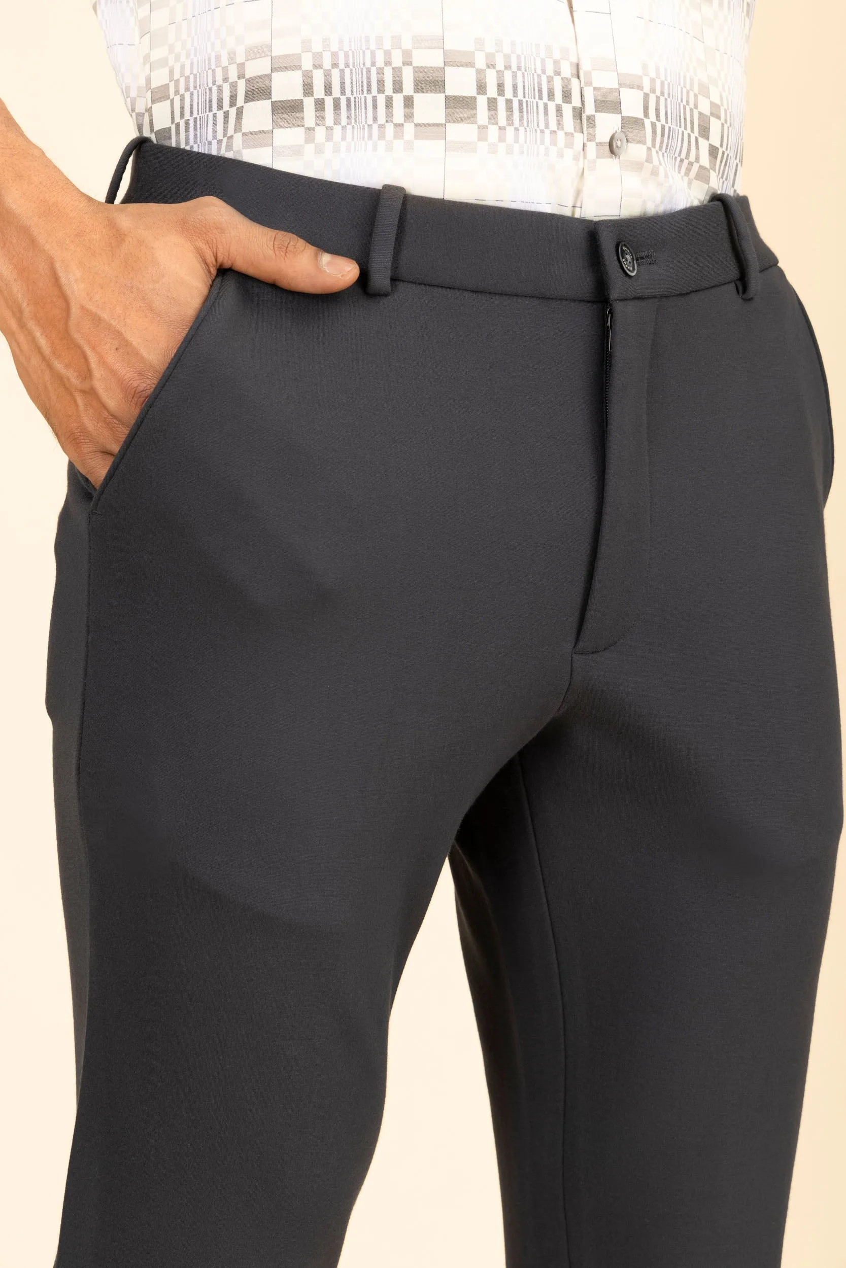 Dark Grey 4 Way Stretch Roam Pants