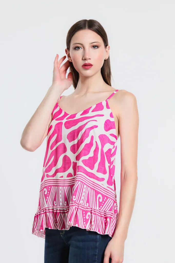 Ellison Nautilus Spaghetti Strap Tank (BT124N)