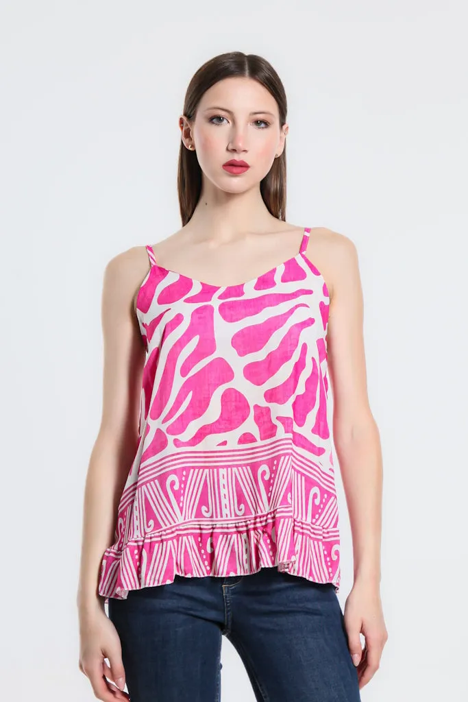 Ellison Nautilus Spaghetti Strap Tank (BT124N)