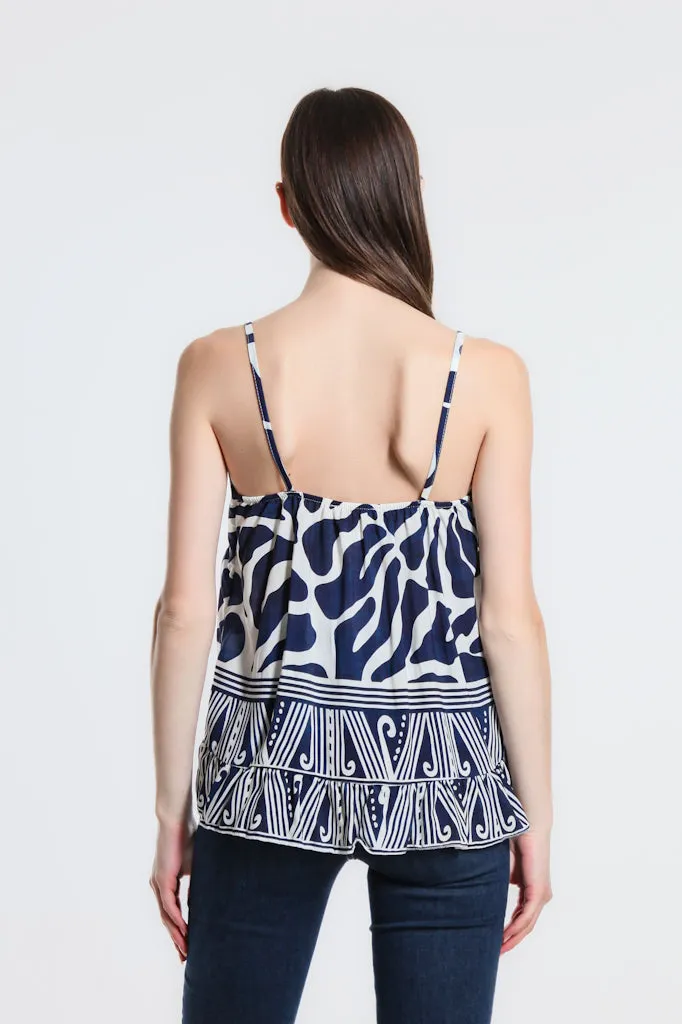 Ellison Nautilus Spaghetti Strap Tank (BT124N)