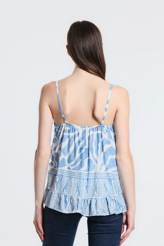 Ellison Nautilus Spaghetti Strap Tank (BT124N)