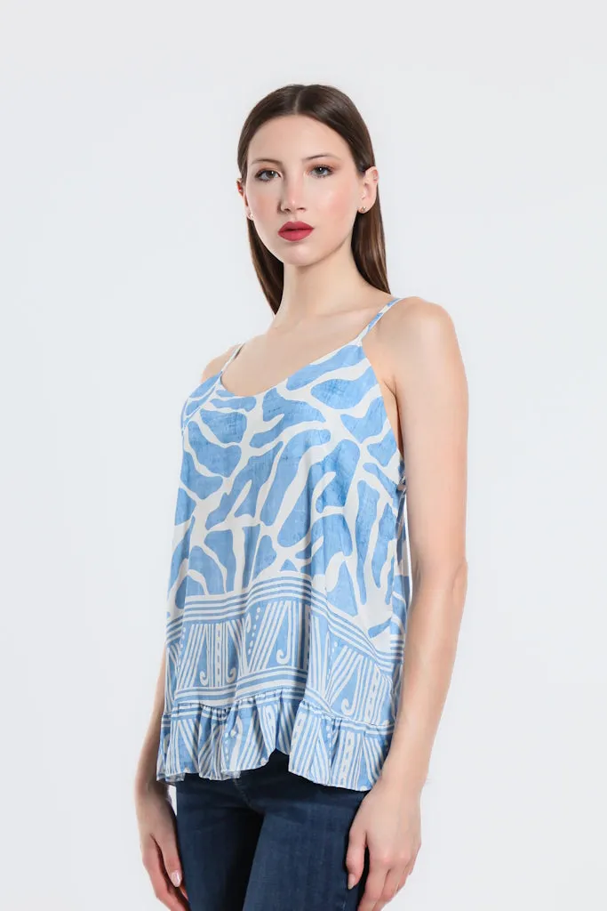Ellison Nautilus Spaghetti Strap Tank (BT124N)