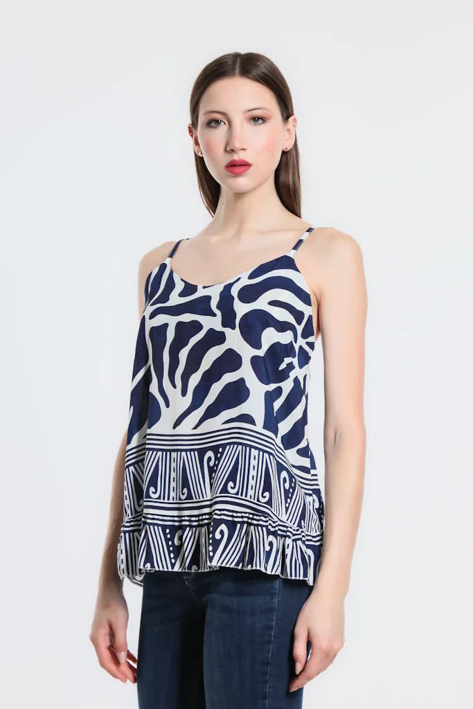 Ellison Nautilus Spaghetti Strap Tank (BT124N)