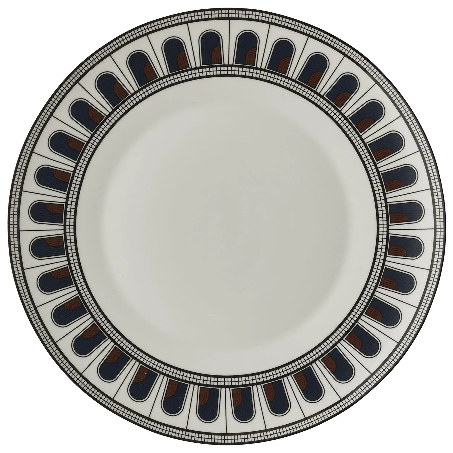 greg natale | palazzo dinner plate | navy ~ DC