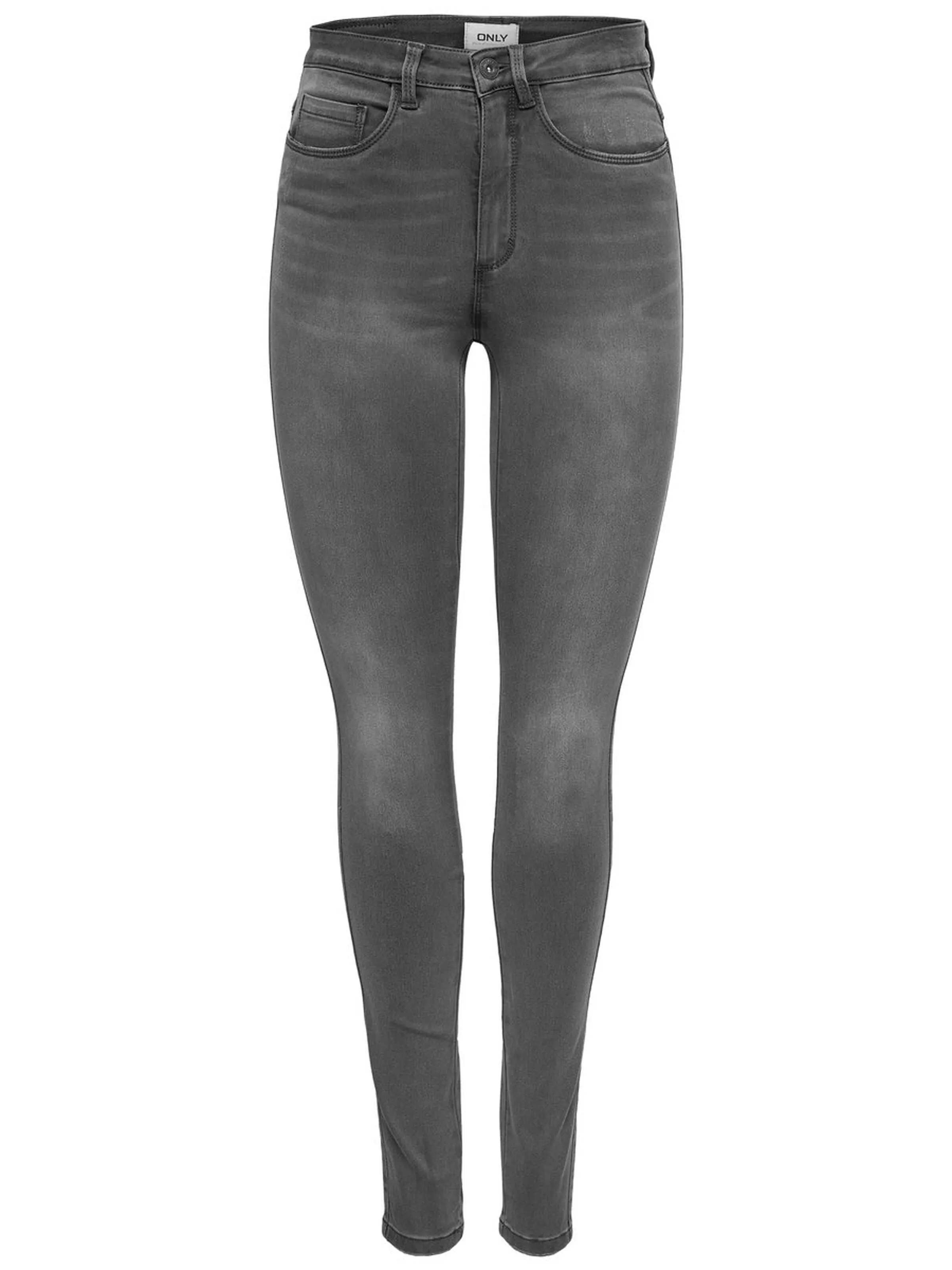 Grey Denim High Waist Royal Jeans