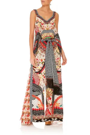 HIGH WAISTED TROUSER WITH GODET VINTAGE VIXEN