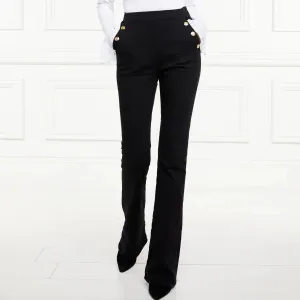 Holland Cooper Amoria Flared Jean Black