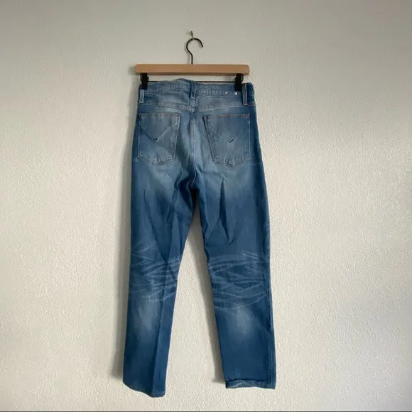 Hudson Zoeey High Rise Straight Leg Jeans