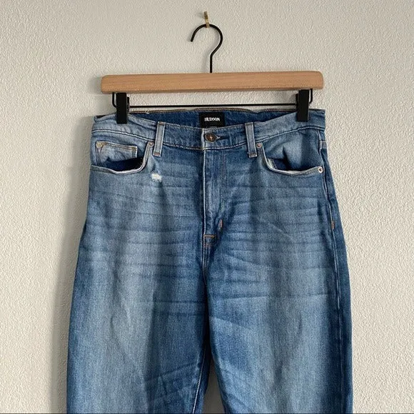 Hudson Zoeey High Rise Straight Leg Jeans