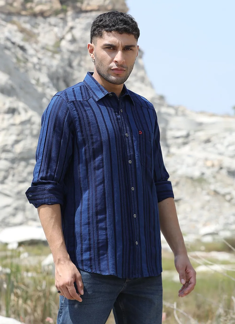 Indigo Stride Shirt