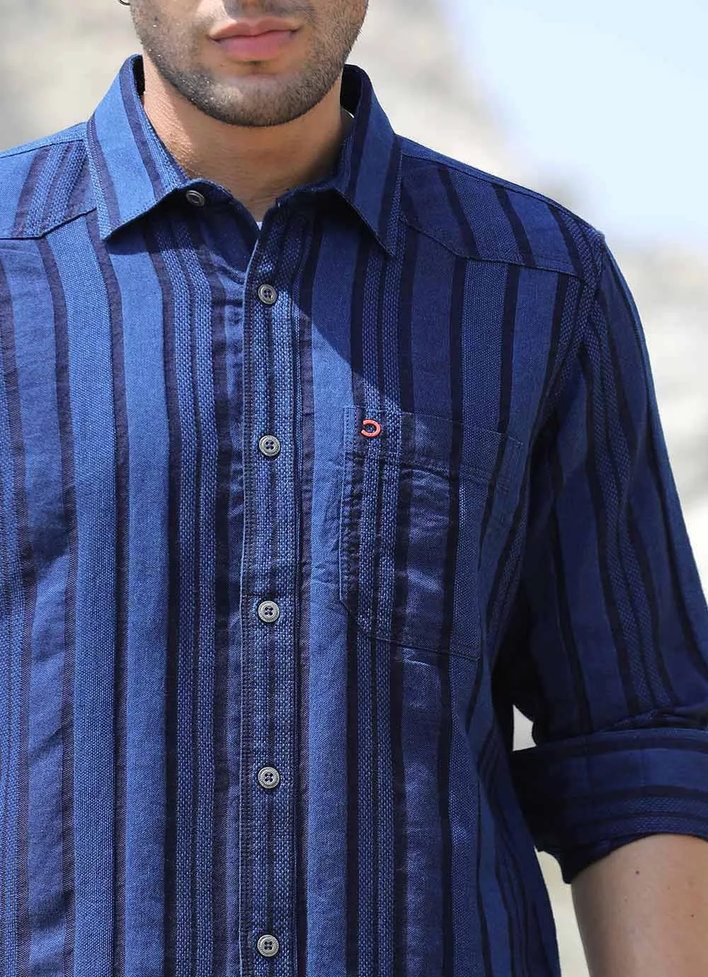 Indigo Stride Shirt