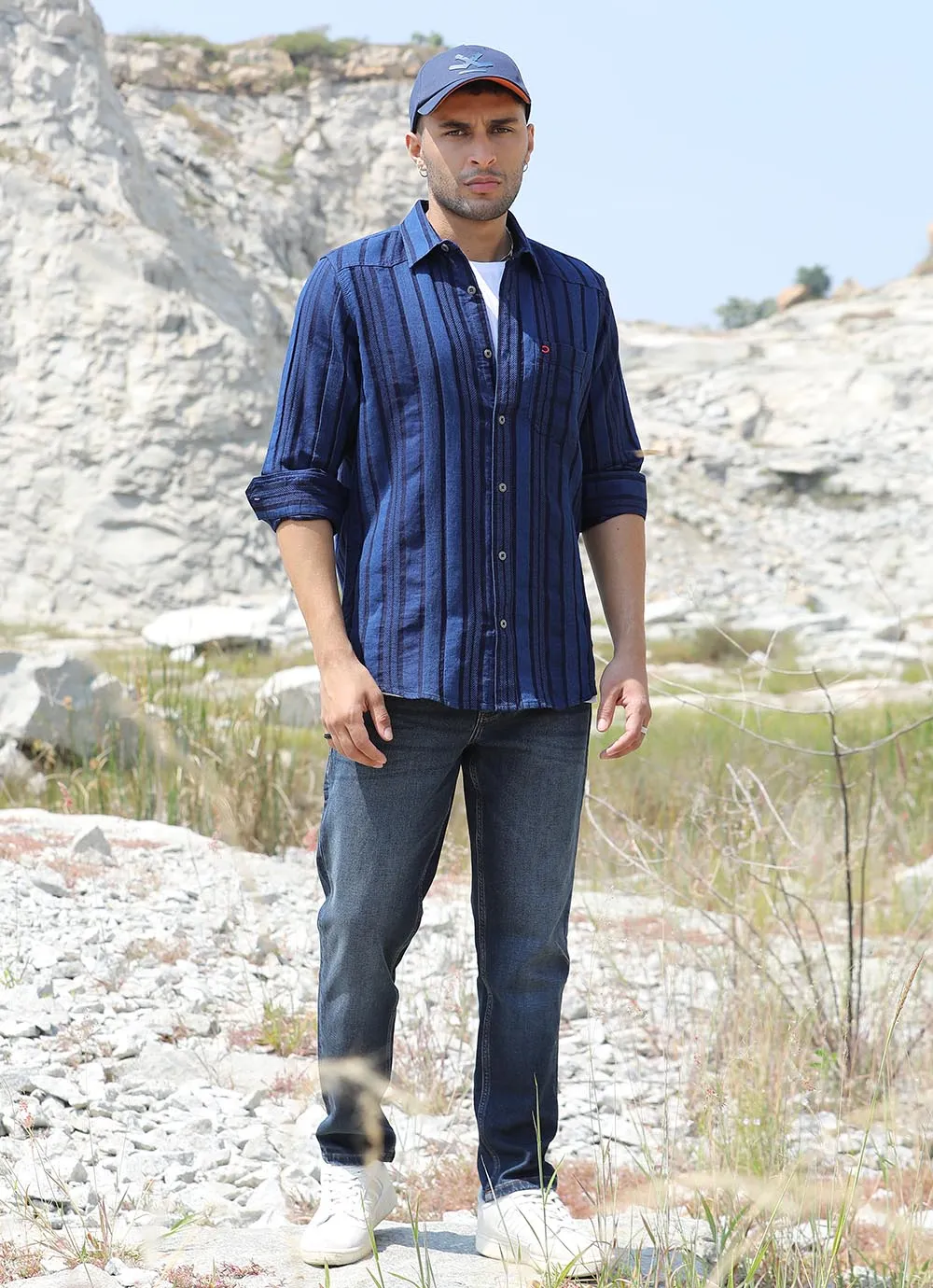 Indigo Stride Shirt