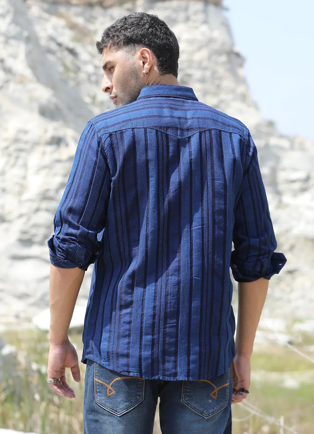 Indigo Stride Shirt