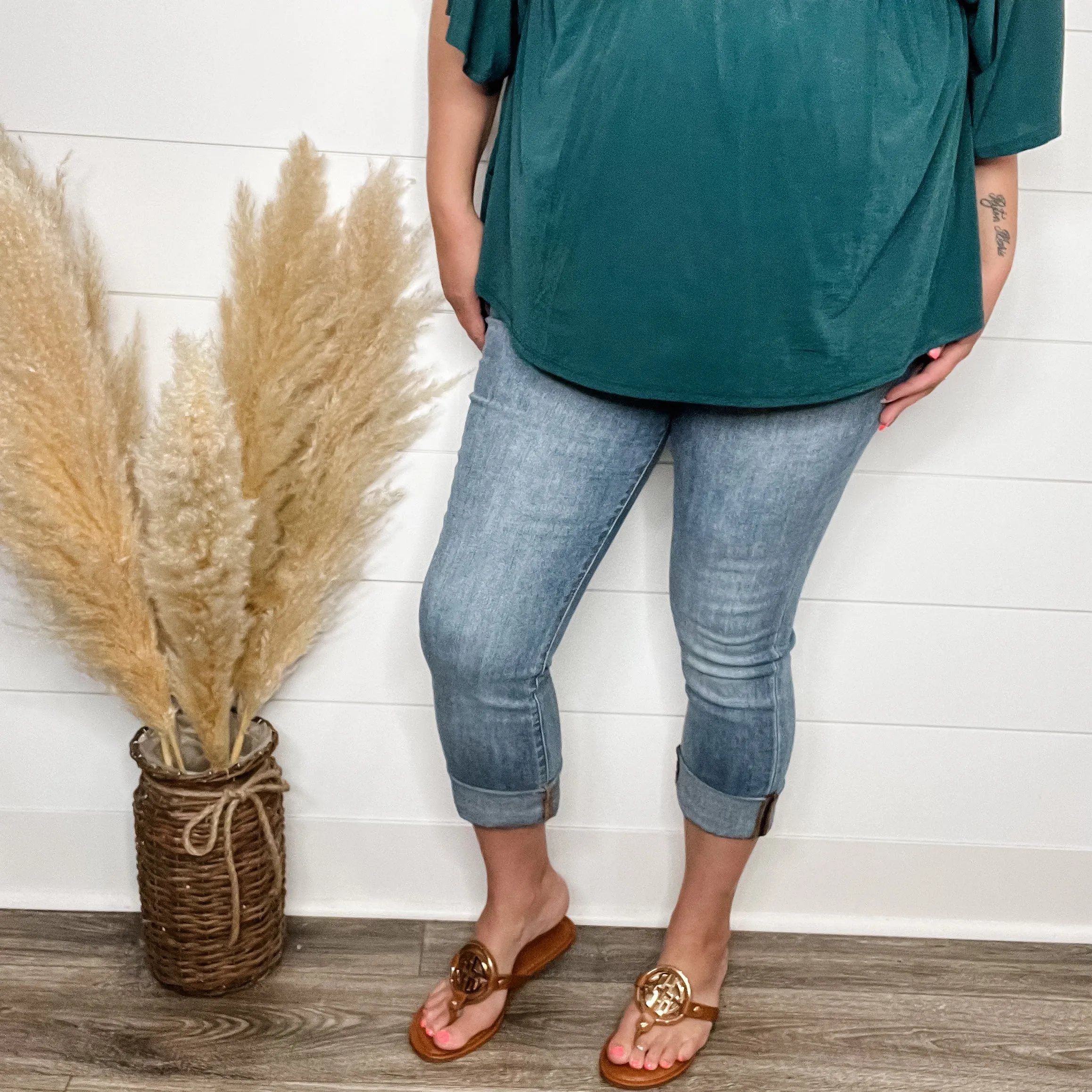 Judy Blue "Funny Business" Capris