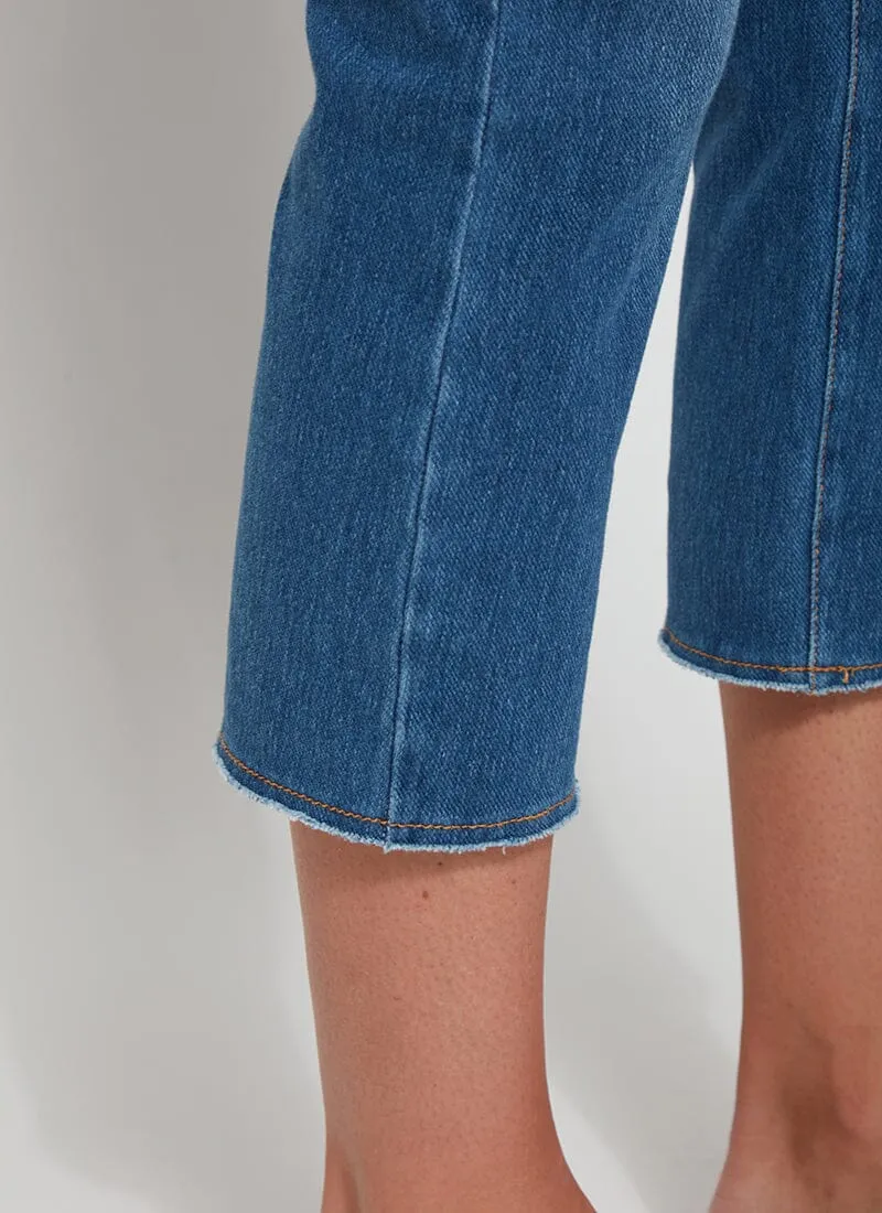 Leona Straight Capri Denim (23.5" Ineam)