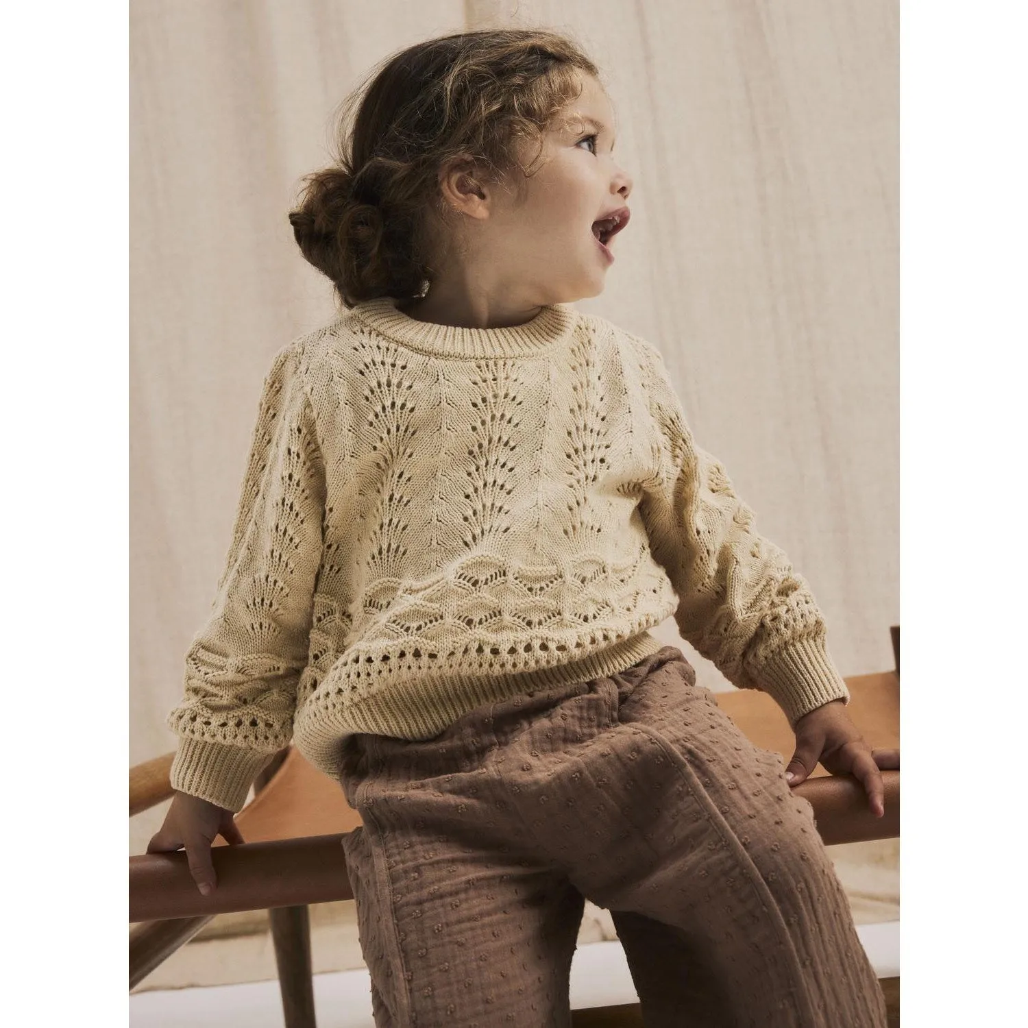 Lil'Atelier Woodsmoke Lamia Ancle Loose Pant