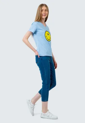 Lt.Blue Capri Pants