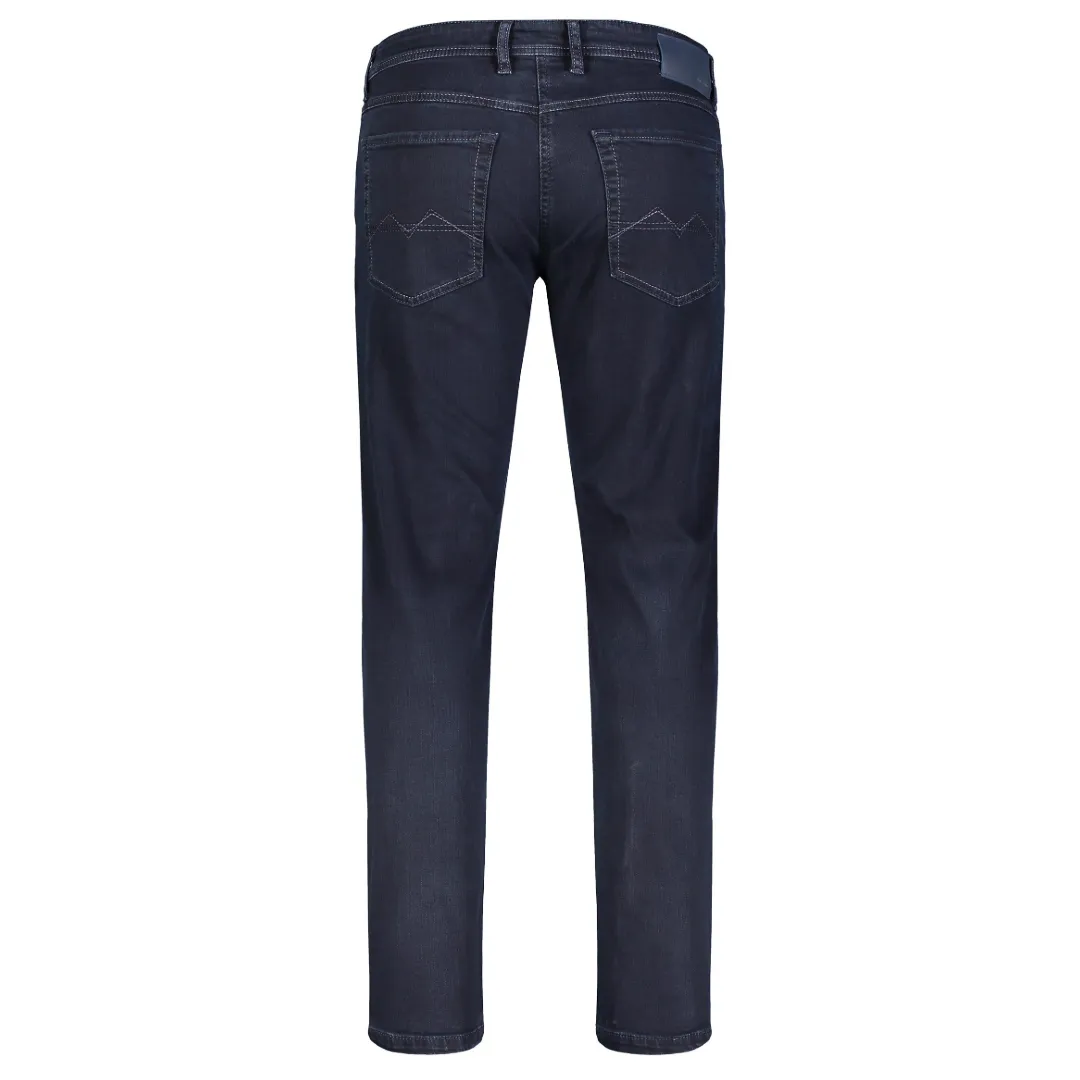 Mac Arne Straight Leg Denim Jeans - Dark Blue
