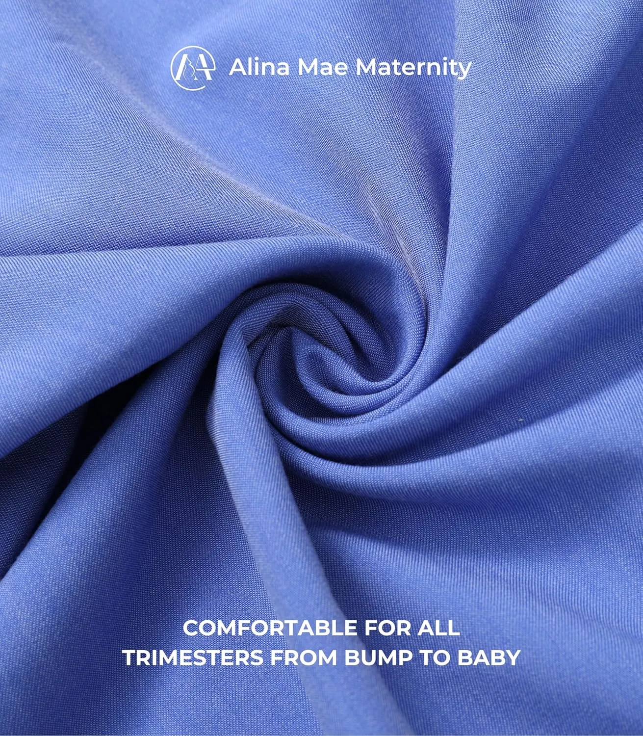 Maternity Scrub Jogger Pants for Women Pregnant Doctor Uniform Pant Nurse Scrub w/ 6 Pockets