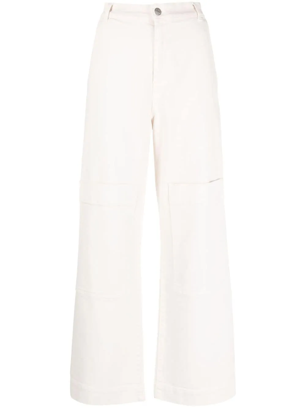 PAROSH low-rise wide-leg jeans