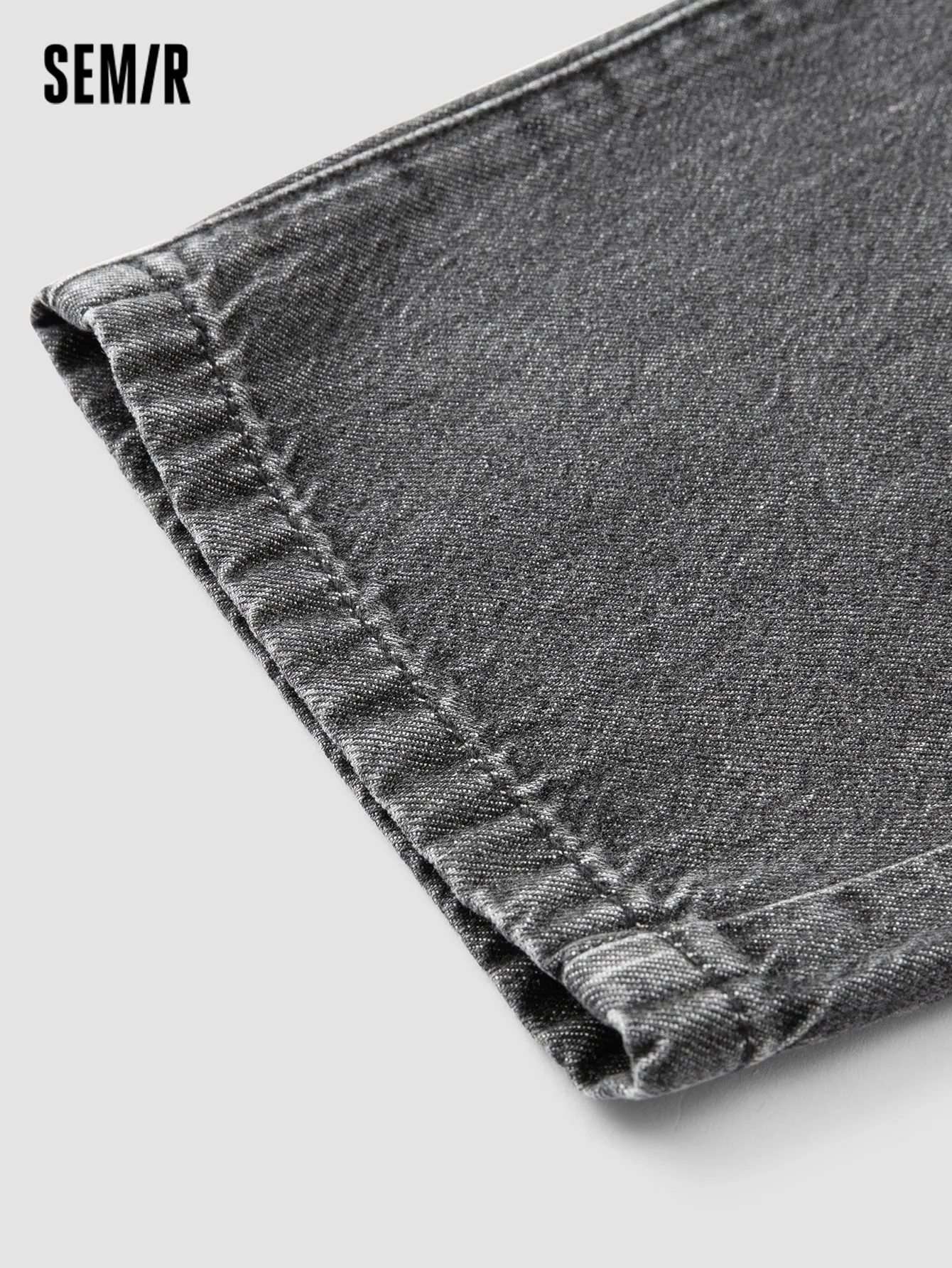 Semir Men Loose Fit Tapered TrousersDenim Trousers