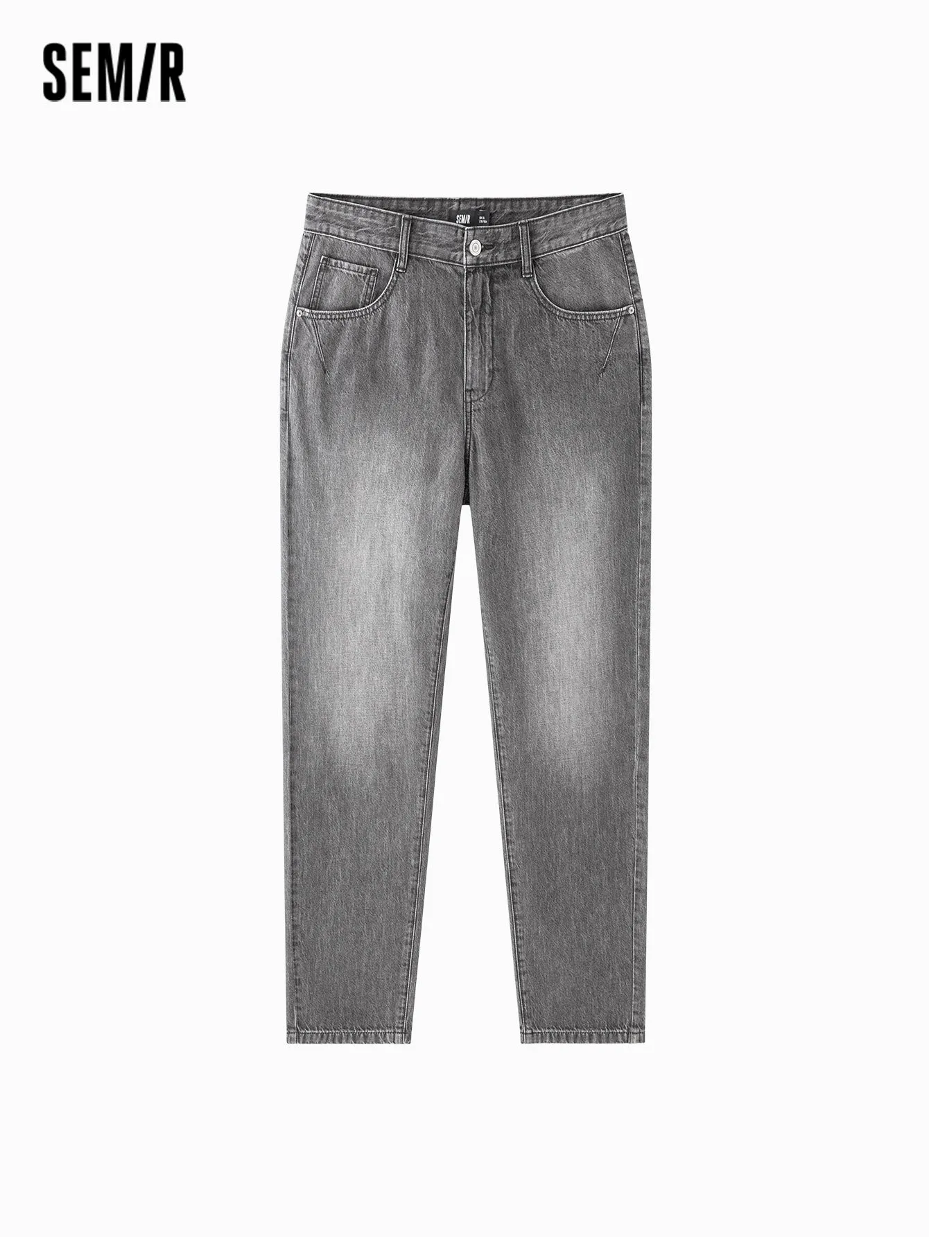 Semir Men Loose Fit Tapered TrousersDenim Trousers