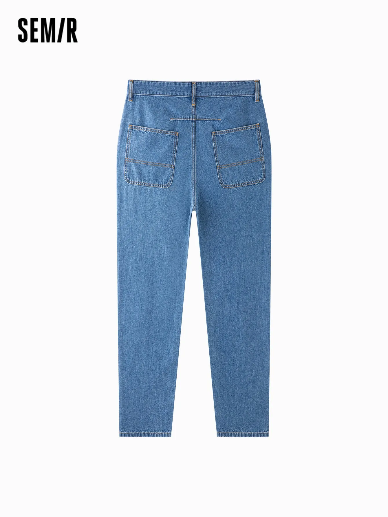Semir Men Loose Fit Tapered TrousersDenim Trousers