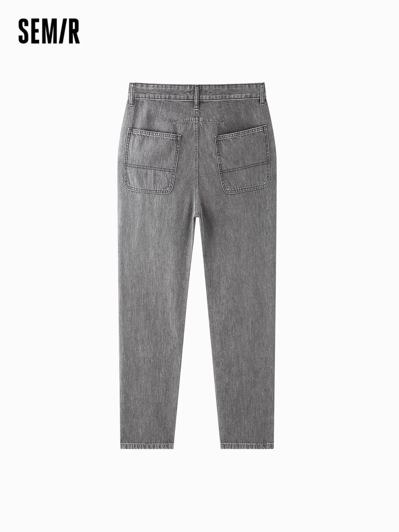 Semir Men Loose Fit Tapered TrousersDenim Trousers
