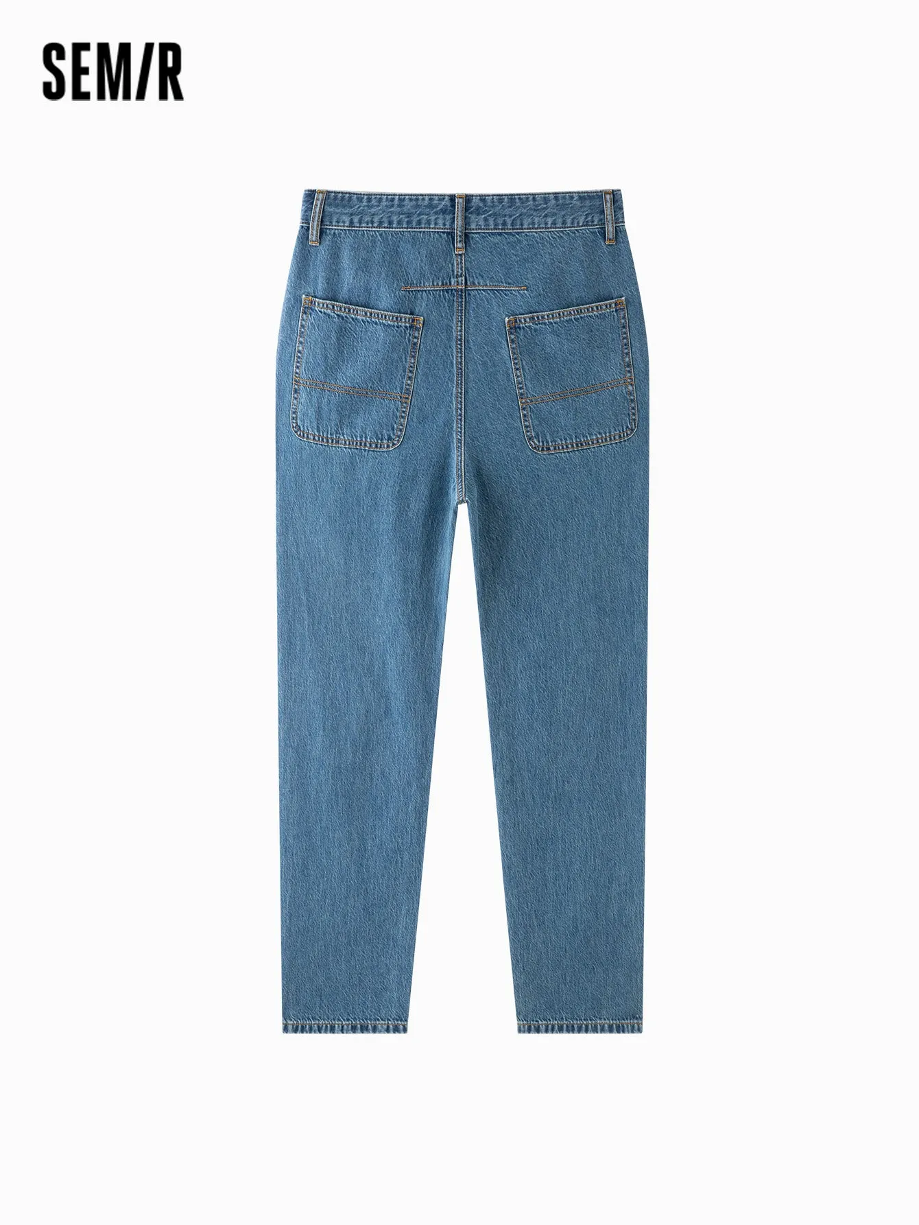 Semir Men Loose Fit Tapered TrousersDenim Trousers