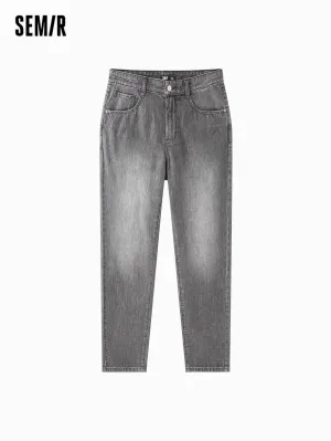 Semir Men Loose Fit Tapered TrousersDenim Trousers