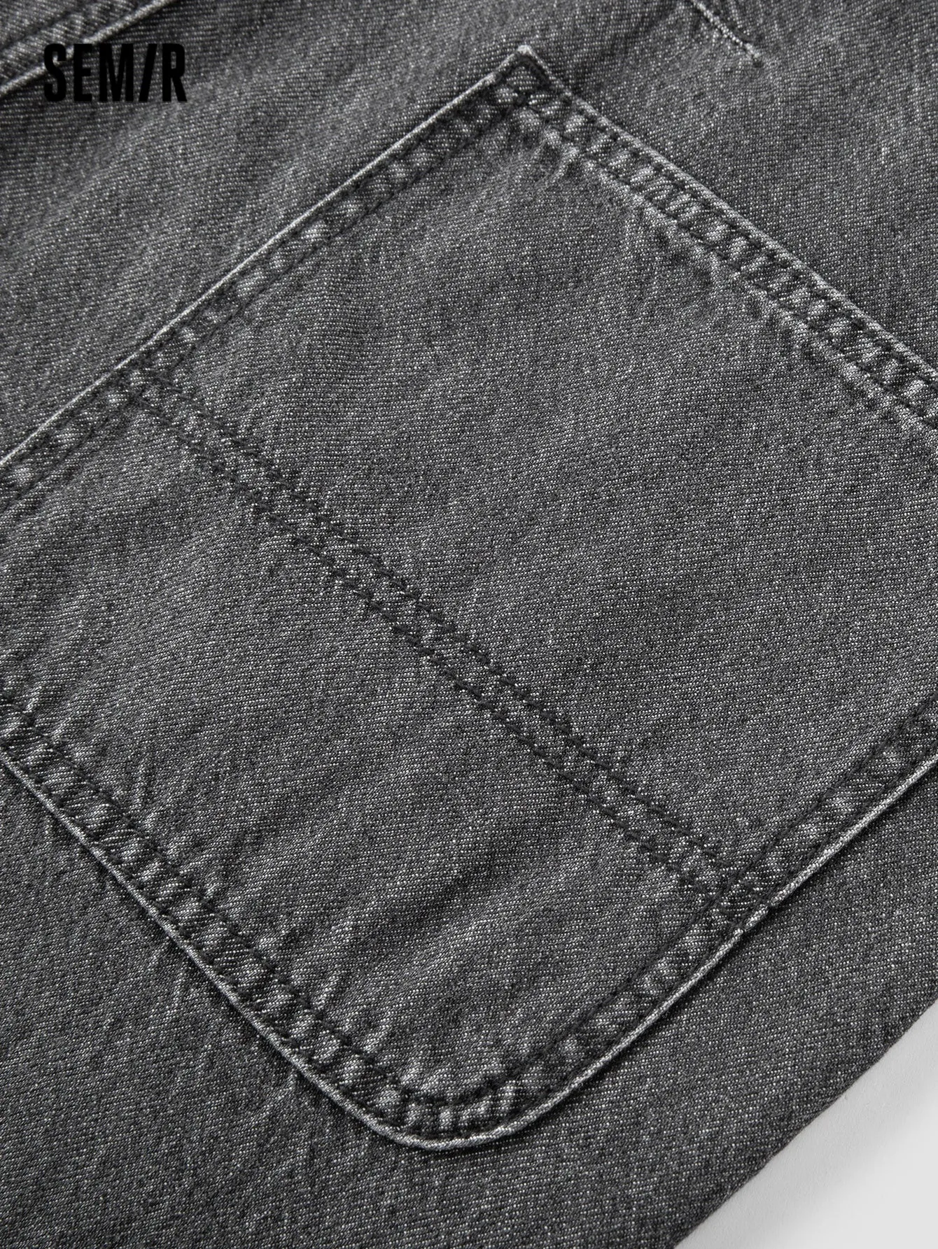 Semir Men Loose Fit Tapered TrousersDenim Trousers