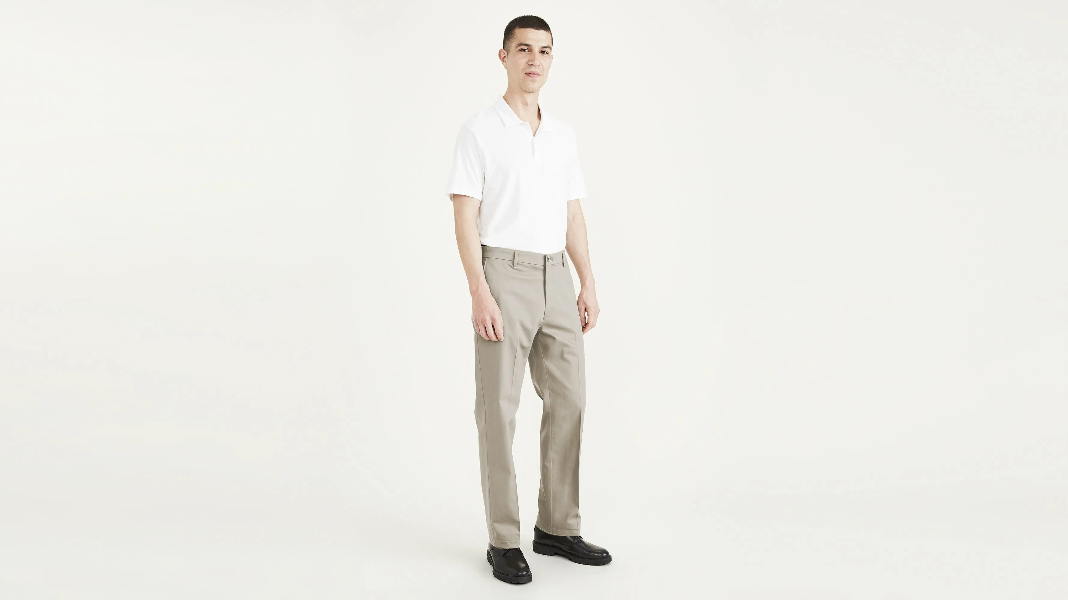 Signature Iron Free Khakis, Classic Fit with Stain Defender® (Big and Tall)