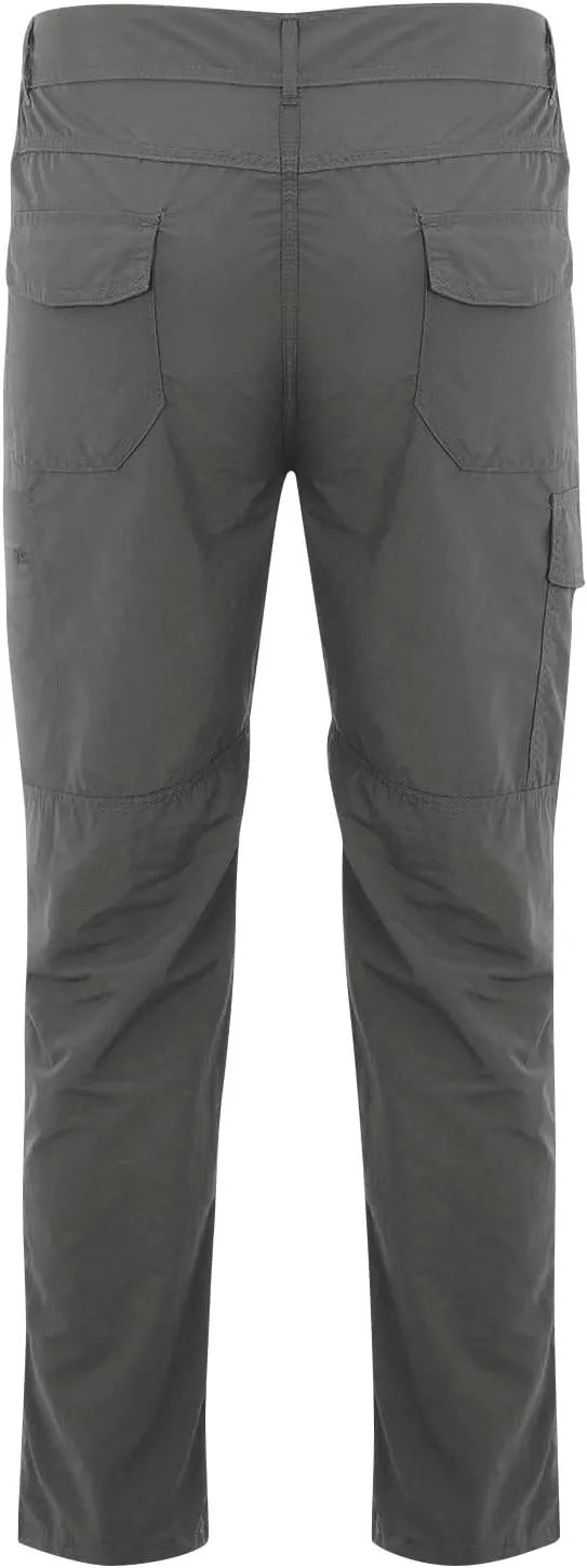 Tactical Hiking Cargo Pants for Men Ripstop Waterproof Stretch Pants Quick Dry Baggy Utility Outdoor Apparel