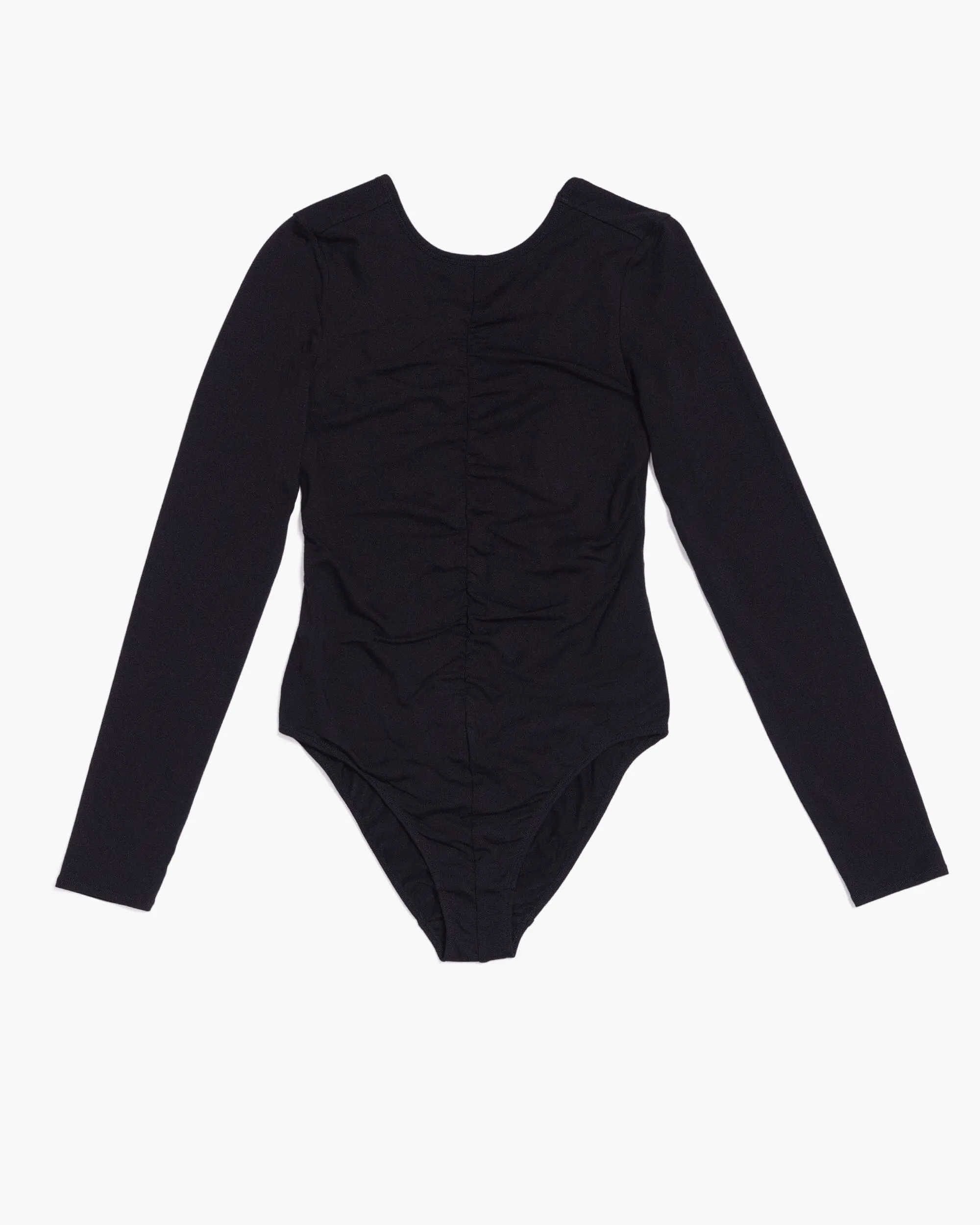Women's Soft Stretch Modal Shirred Bodysuit